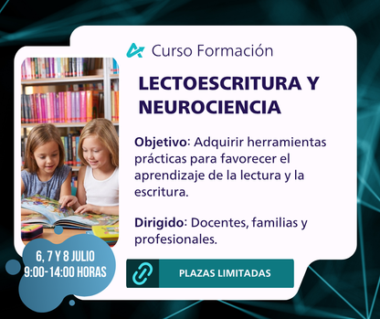 CURSO FORMACIÓN Lectoescritura y Neurociencia