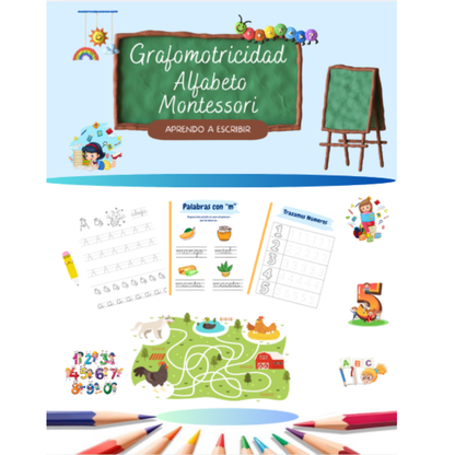 Aprender a Escribir Letras y Números