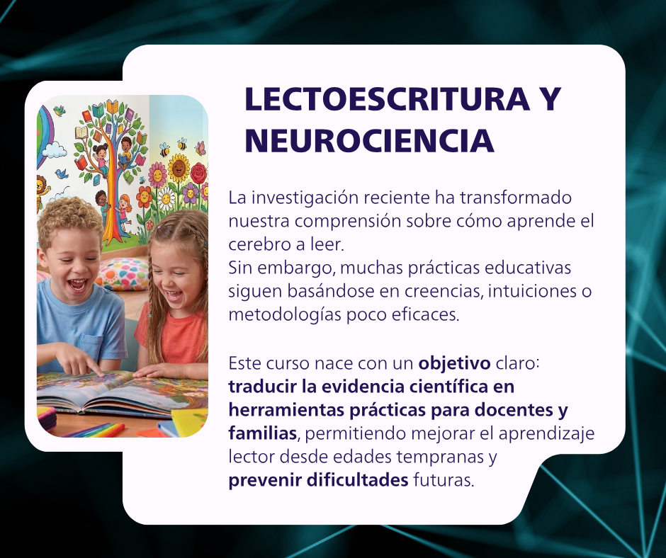 CURSO FORMACIÓN Lectoescritura y Neurociencia