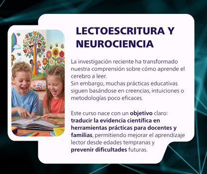CURSO FORMACIÓN Lectoescritura y Neurociencia
