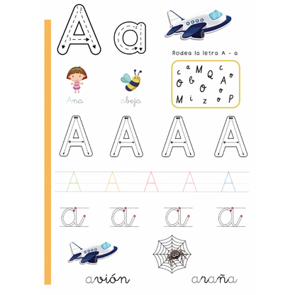 Aprender a Escribir Letras y Números