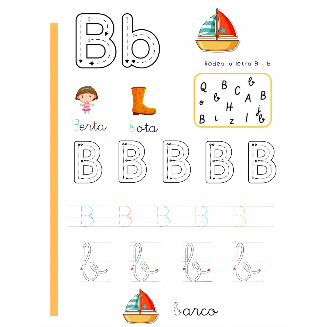 Aprender a Escribir Letras y Números