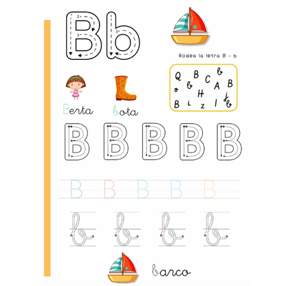 Aprender a Escribir Letras y Números
