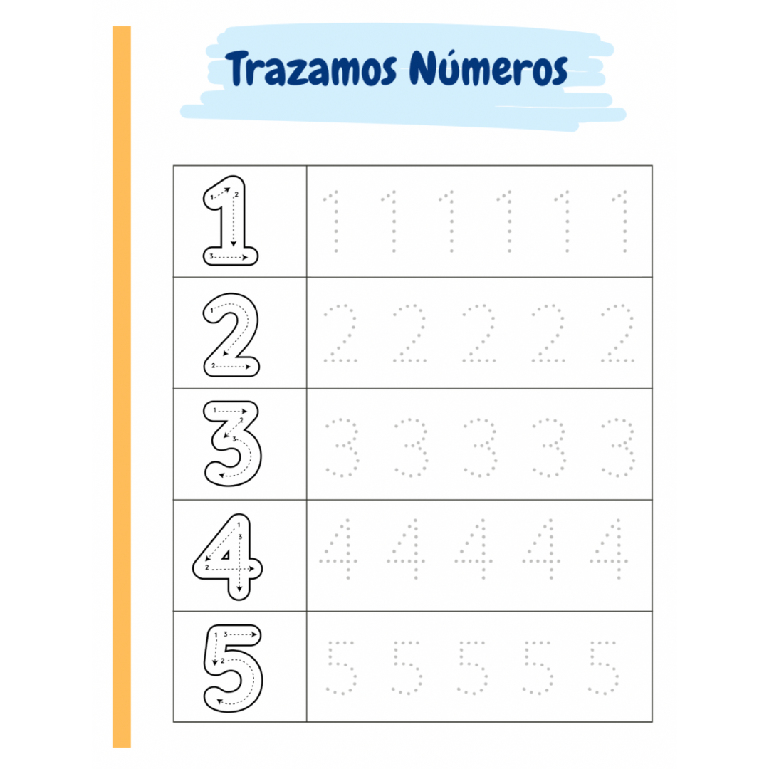 Aprender a Escribir Letras y Números